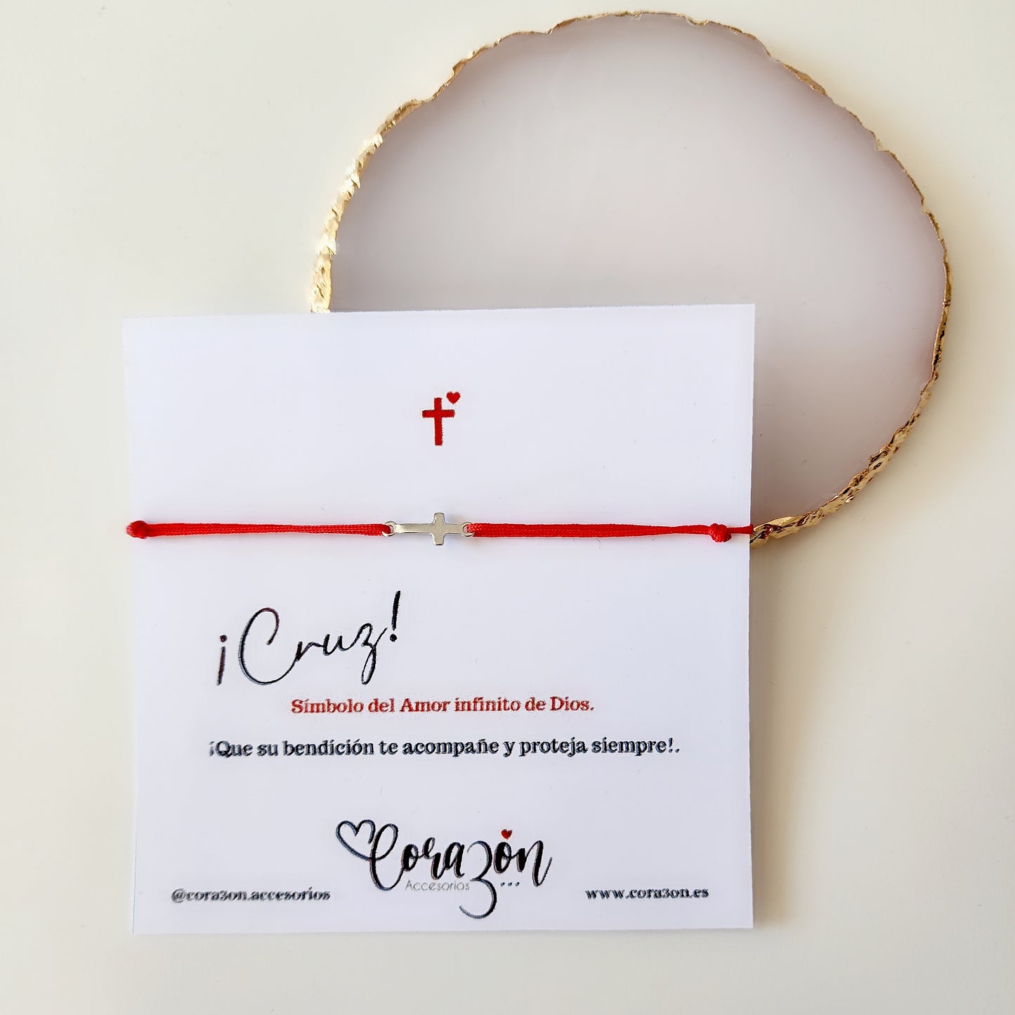 Cruz minimalista protectora