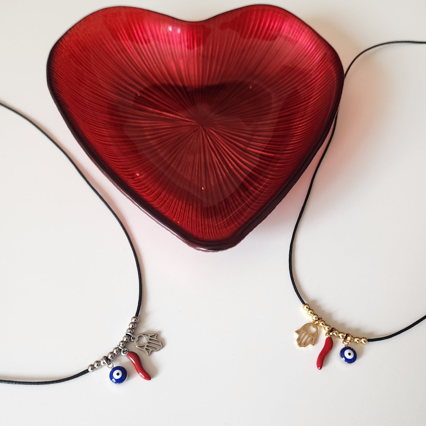 Cord multi charms