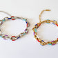 Brazalete cadena colors