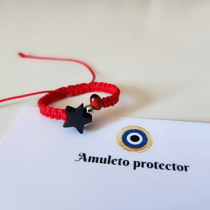 Baby protección azabache y peonía