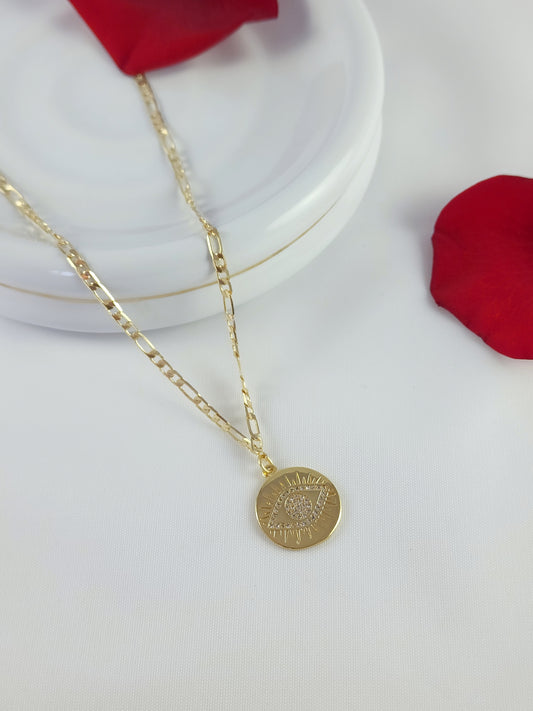 Ojito medallon Chain