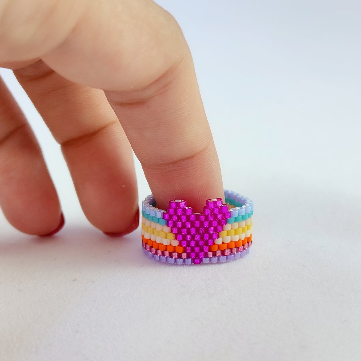 Rainbow heart