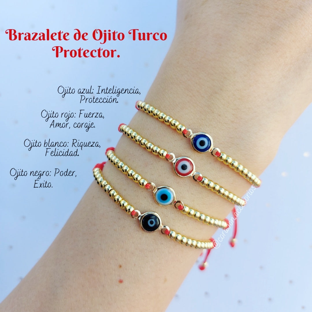 Ojito conector oro